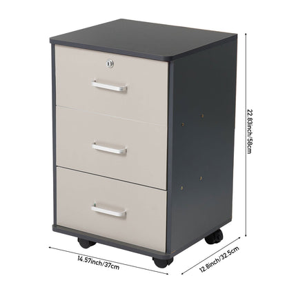 Mobile bedside cabinet dimensions 37 x 32.5 x 58cm
